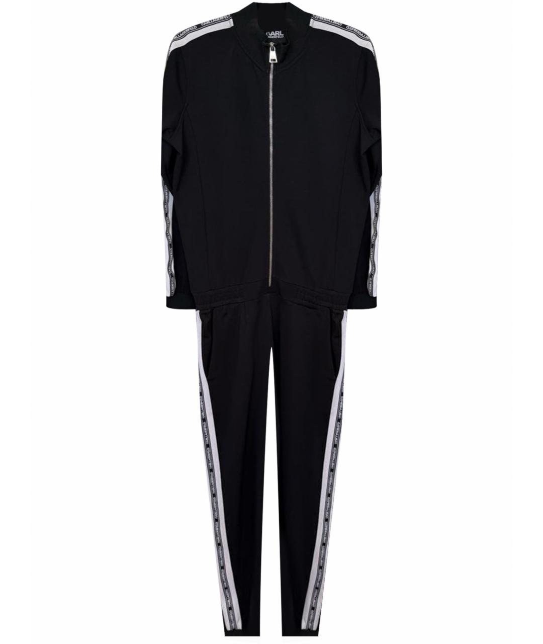 KARL LAGERFELD Черный комбинезон, фото 1
