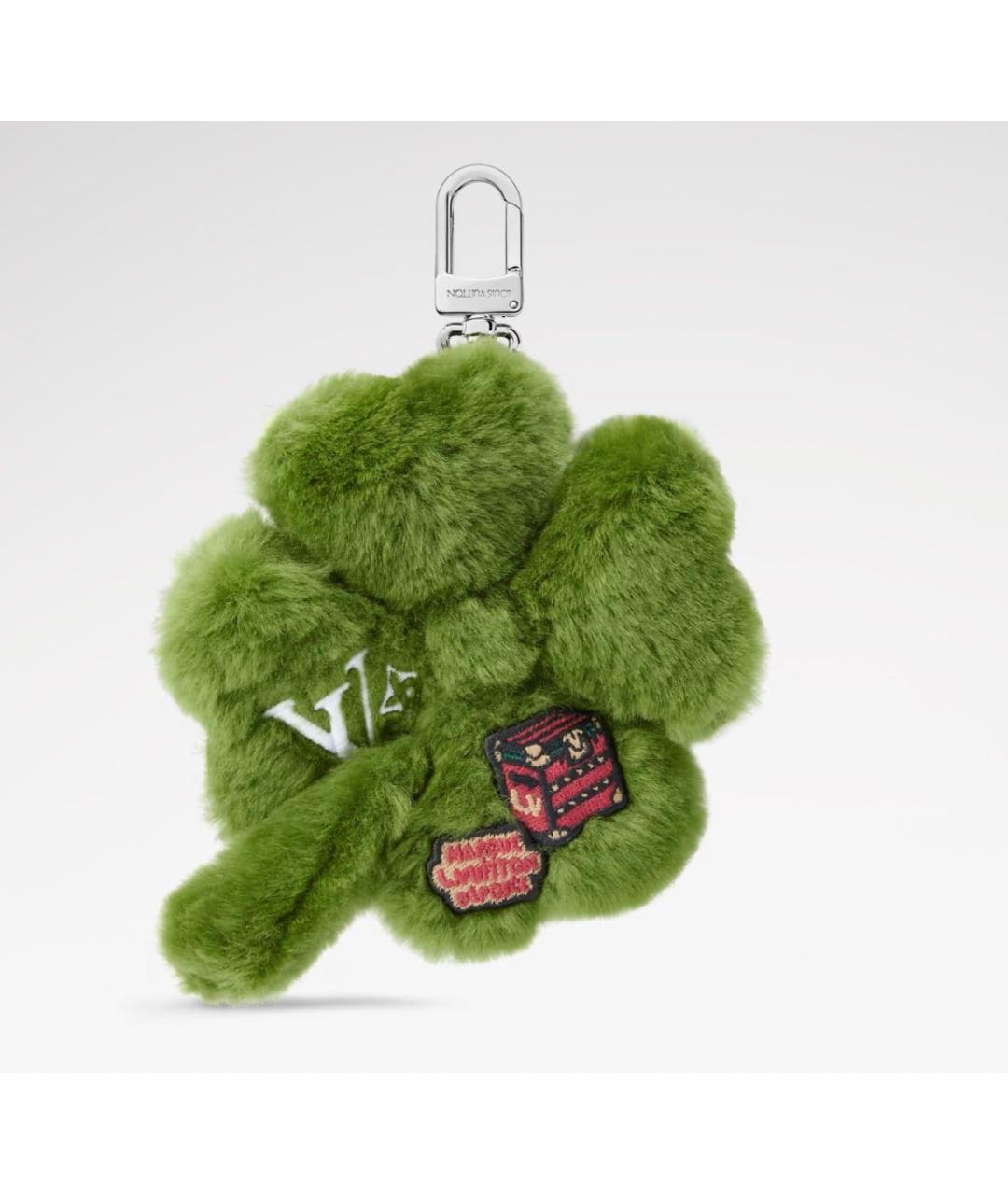 LOUIS VUITTON Зеленый брелок, фото 5