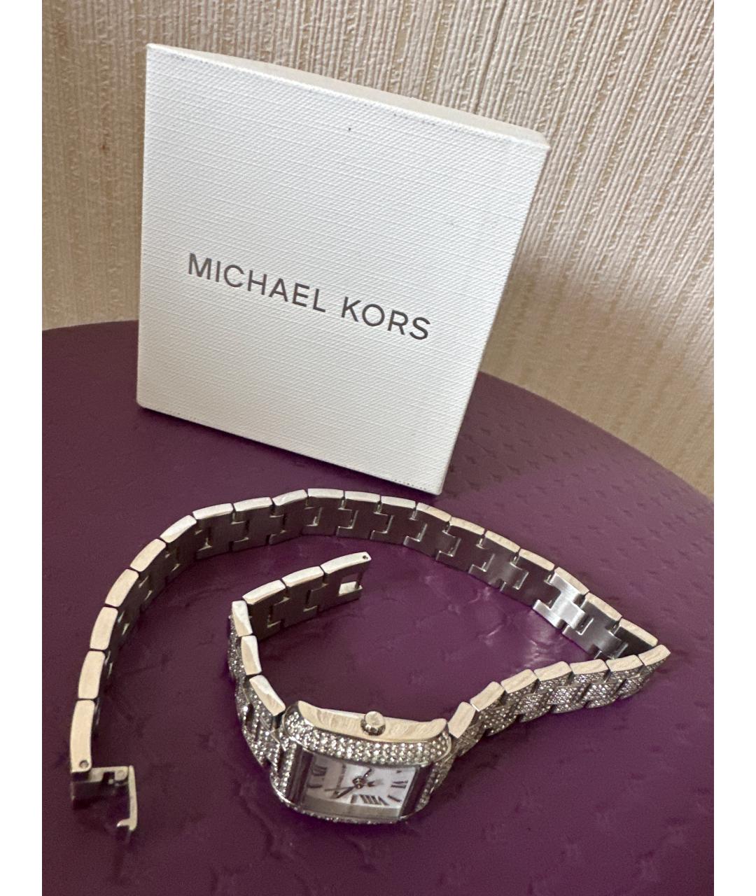 MICHAEL KORS Серебряные серебряные часы, фото 4