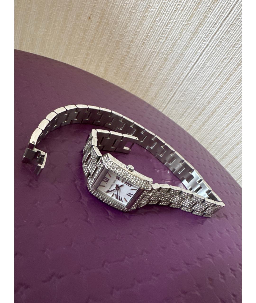 MICHAEL KORS Серебряные серебряные часы, фото 3