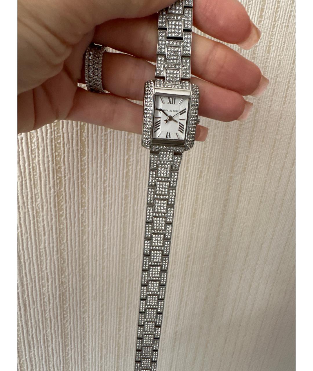 MICHAEL KORS Серебряные серебряные часы, фото 6