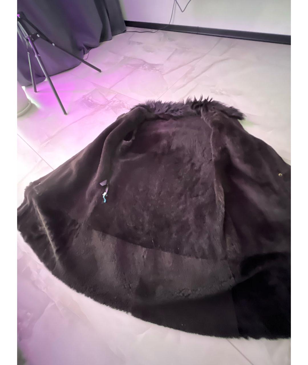 CAROLINA HERRERA Коричневая замшевая дубленка, фото 3