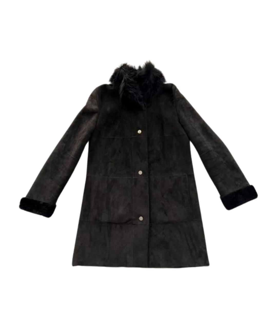 CAROLINA HERRERA Коричневая замшевая дубленка, фото 1