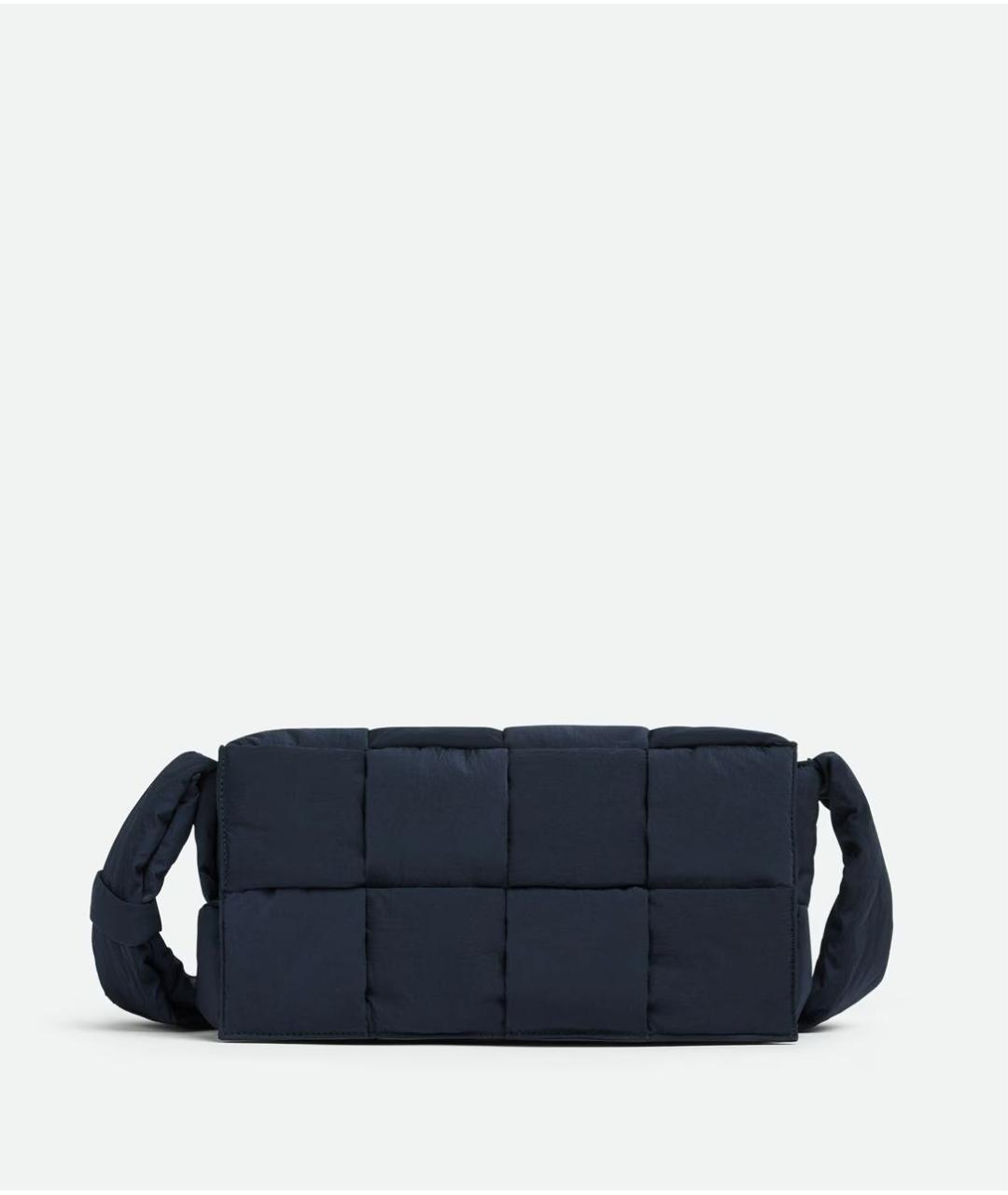 BOTTEGA VENETA Темно-синяя сумка на плечо, фото 5
