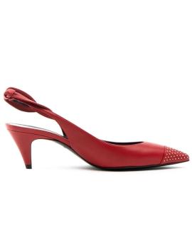 SAINT LAURENT Лодочки на низком каблуке