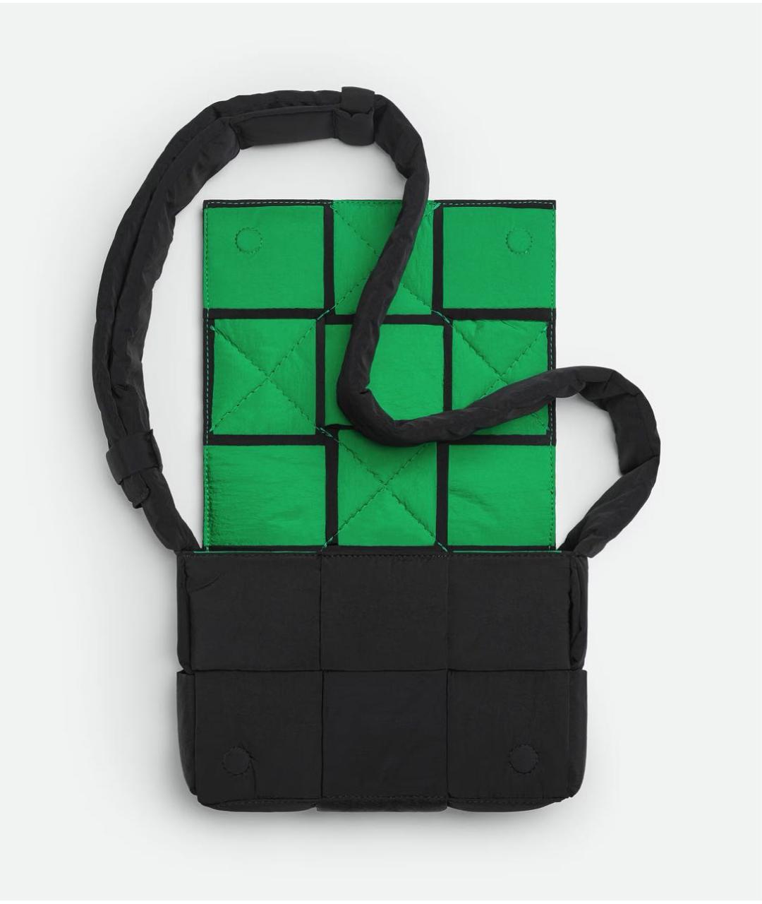 BOTTEGA VENETA Черная сумка на плечо, фото 3