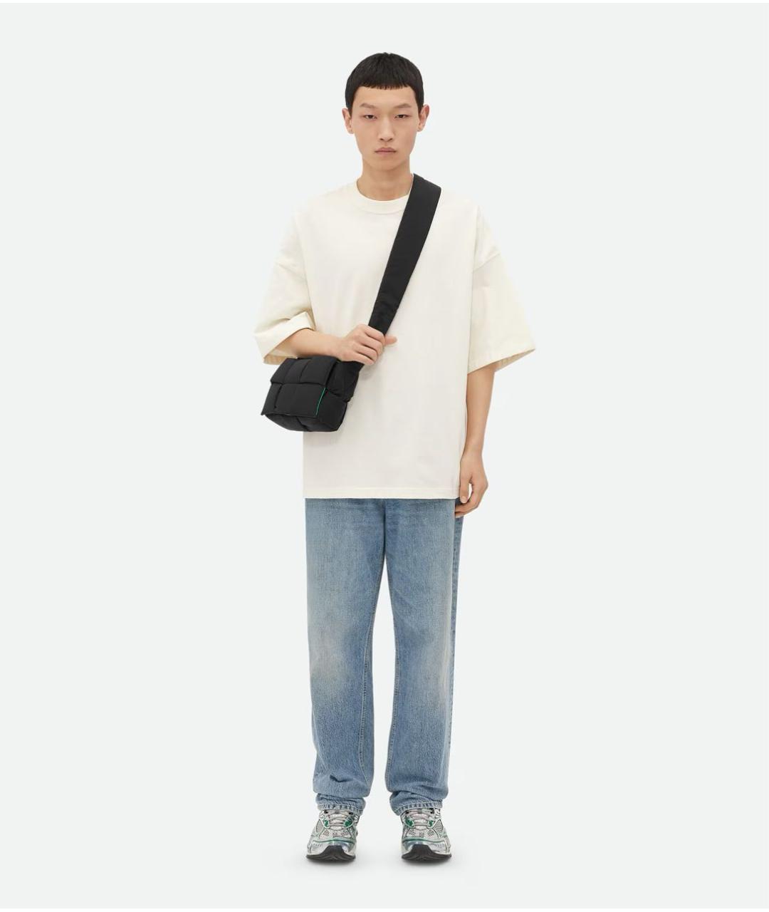 BOTTEGA VENETA Черная сумка на плечо, фото 2