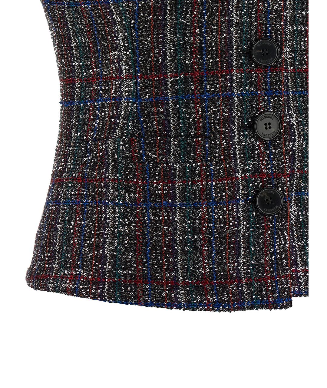 MISSONI Мульти вискозная жилетка, фото 4
