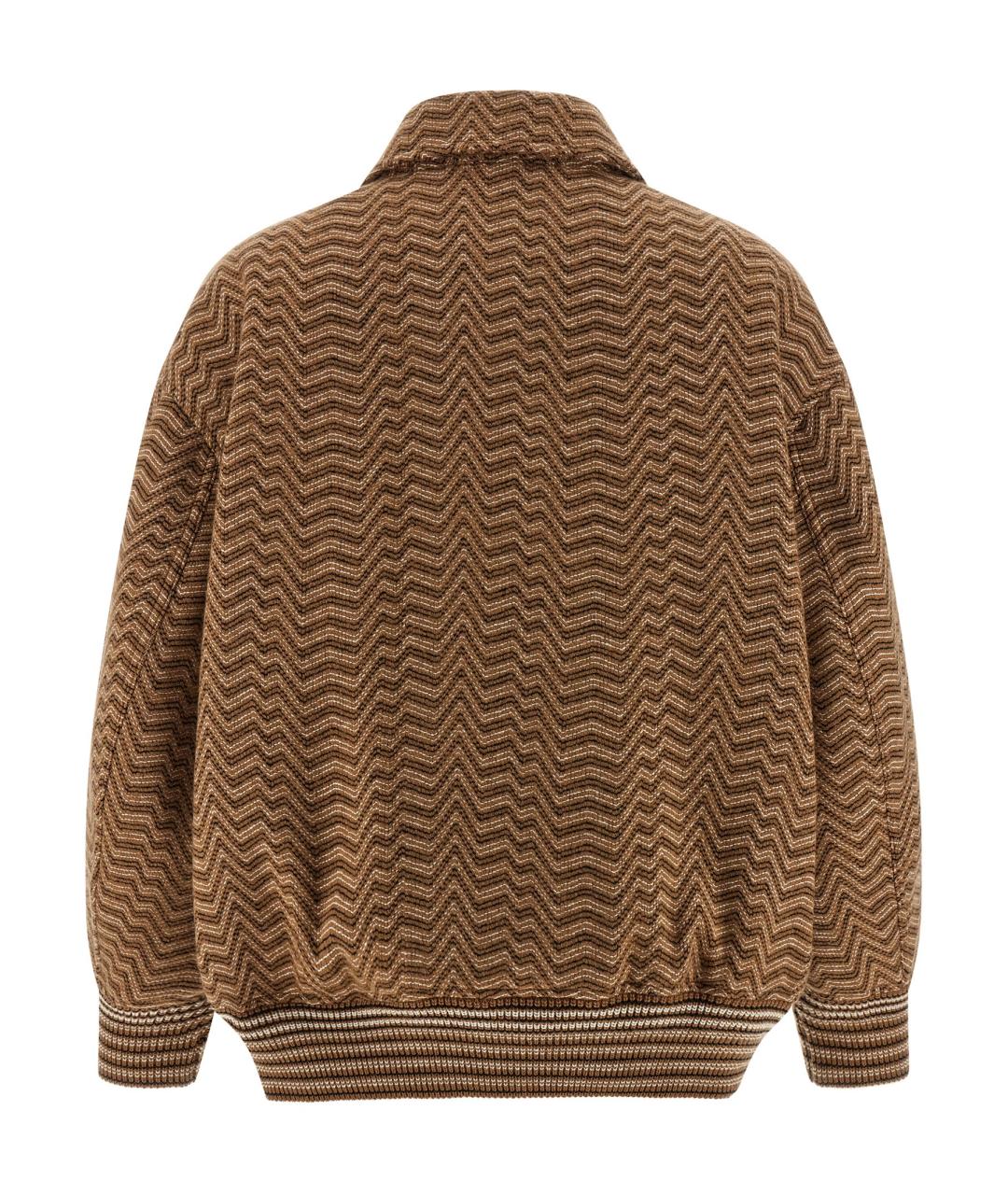 MISSONI Коричневая шерстяная куртка, фото 2