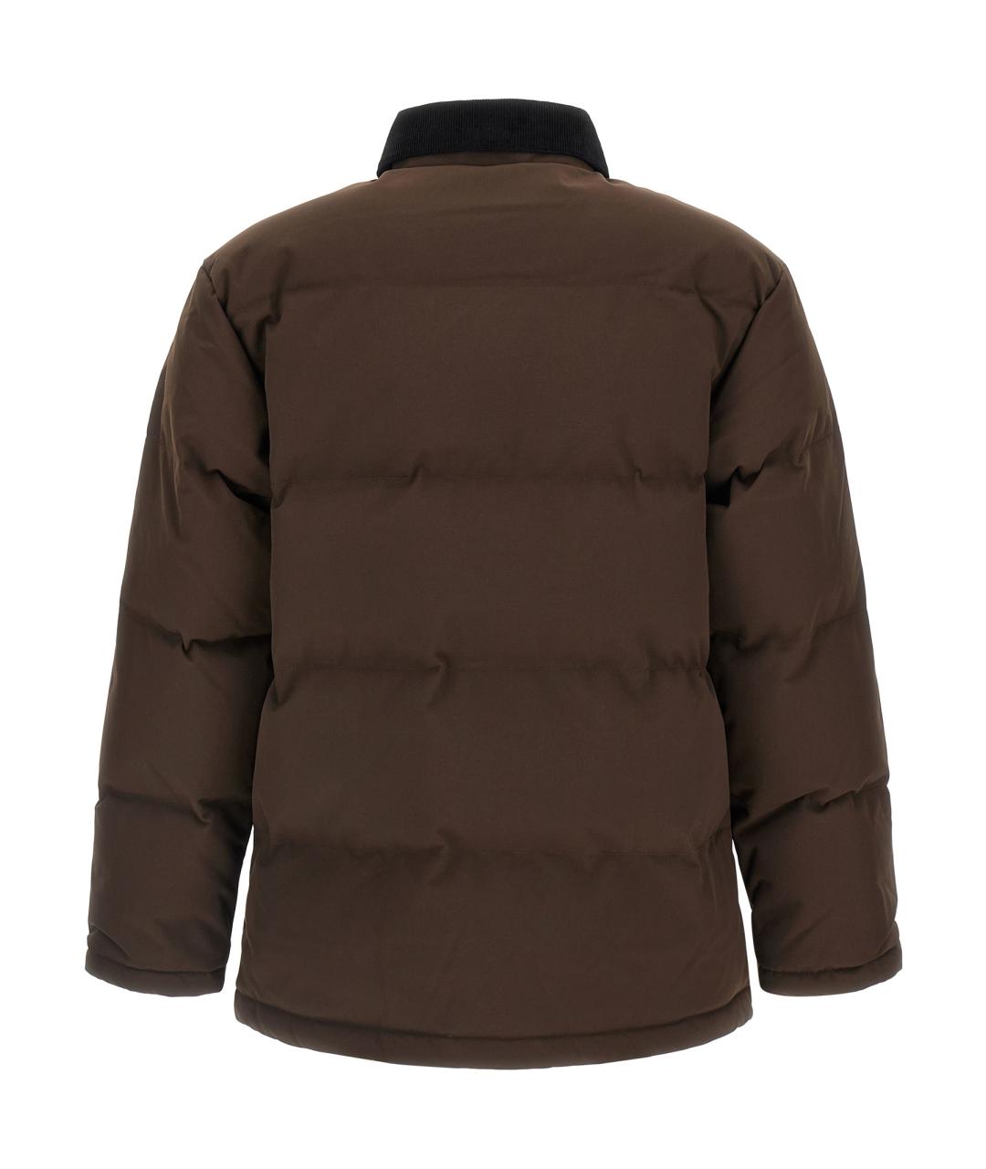 CARHARTT WIP Коричневая полиамидовая куртка, фото 2