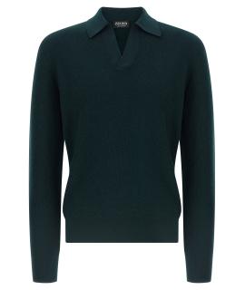 ZEGNA Поло с длинным рукавом