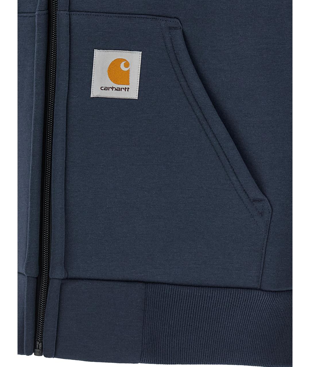 CARHARTT WIP Синяя хлопковая куртка, фото 4