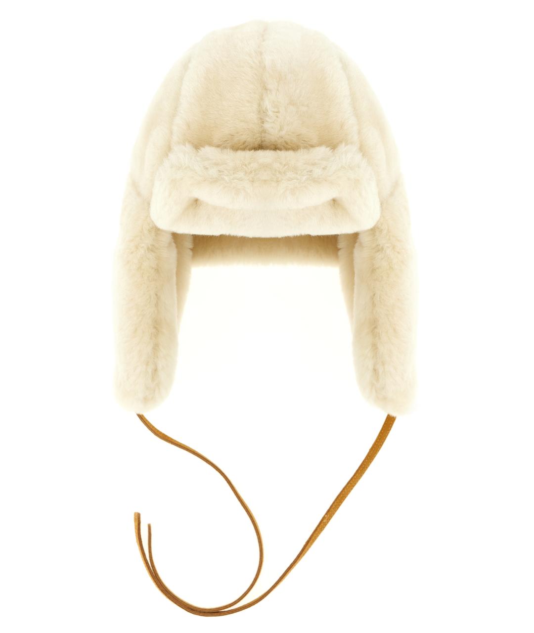 JACQUEMUS Бежевая шапка, фото 2