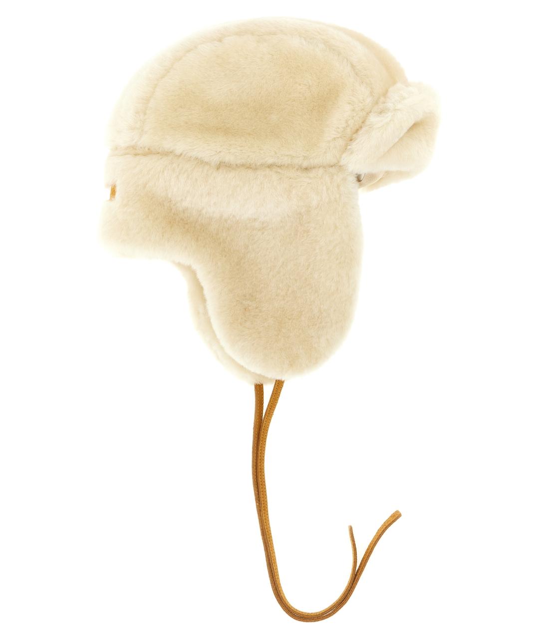 JACQUEMUS Бежевая шапка, фото 1