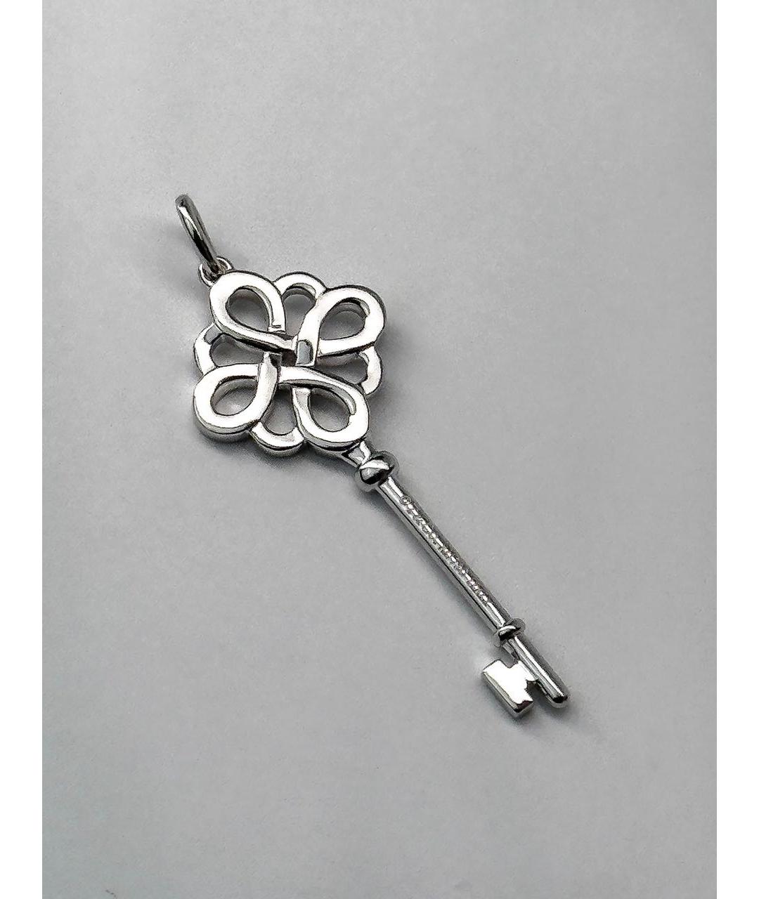 TIFFANY&CO Белый кулон из белого золота, фото 3