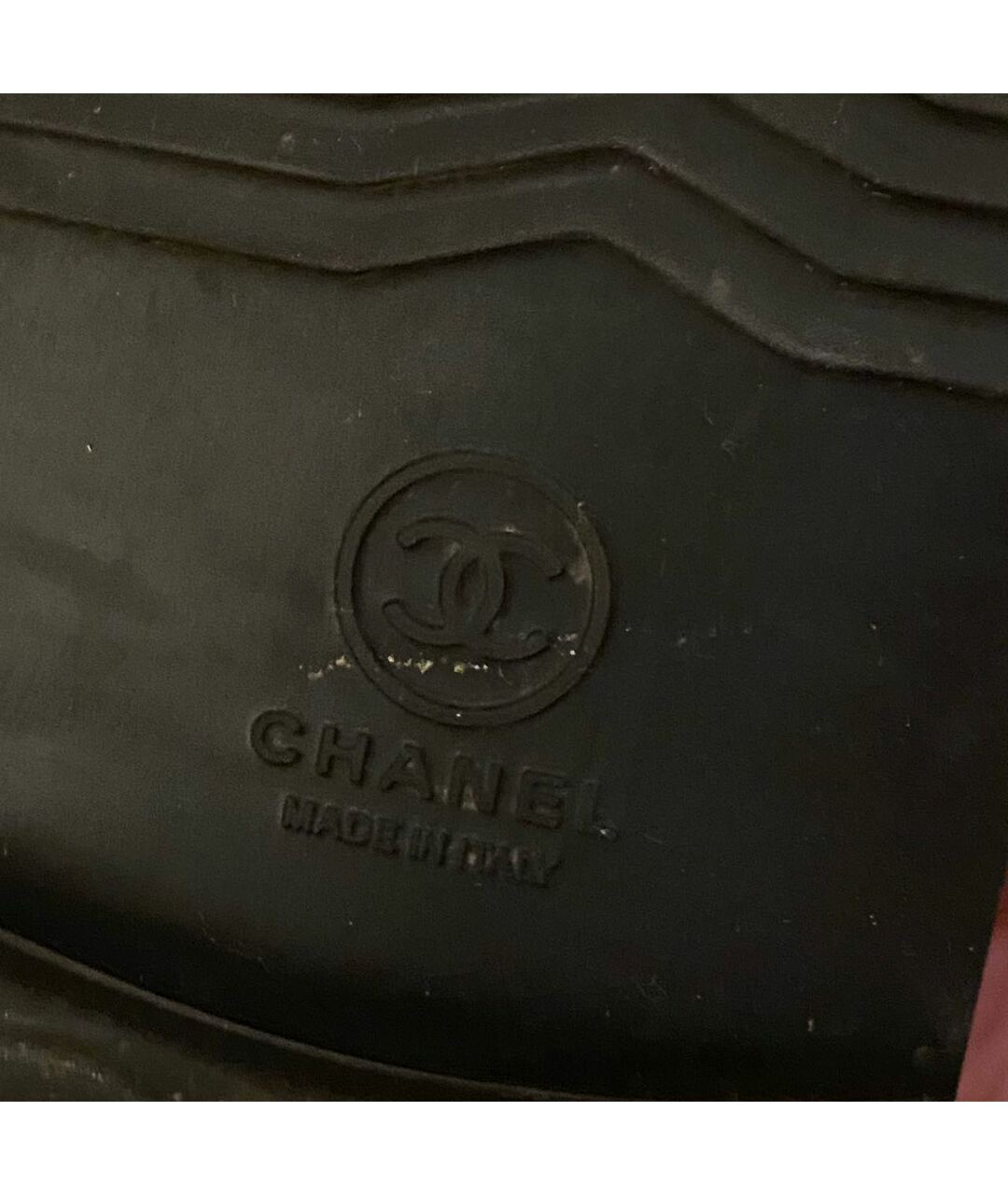CHANEL Бордовые замшевые ботинки, фото 7