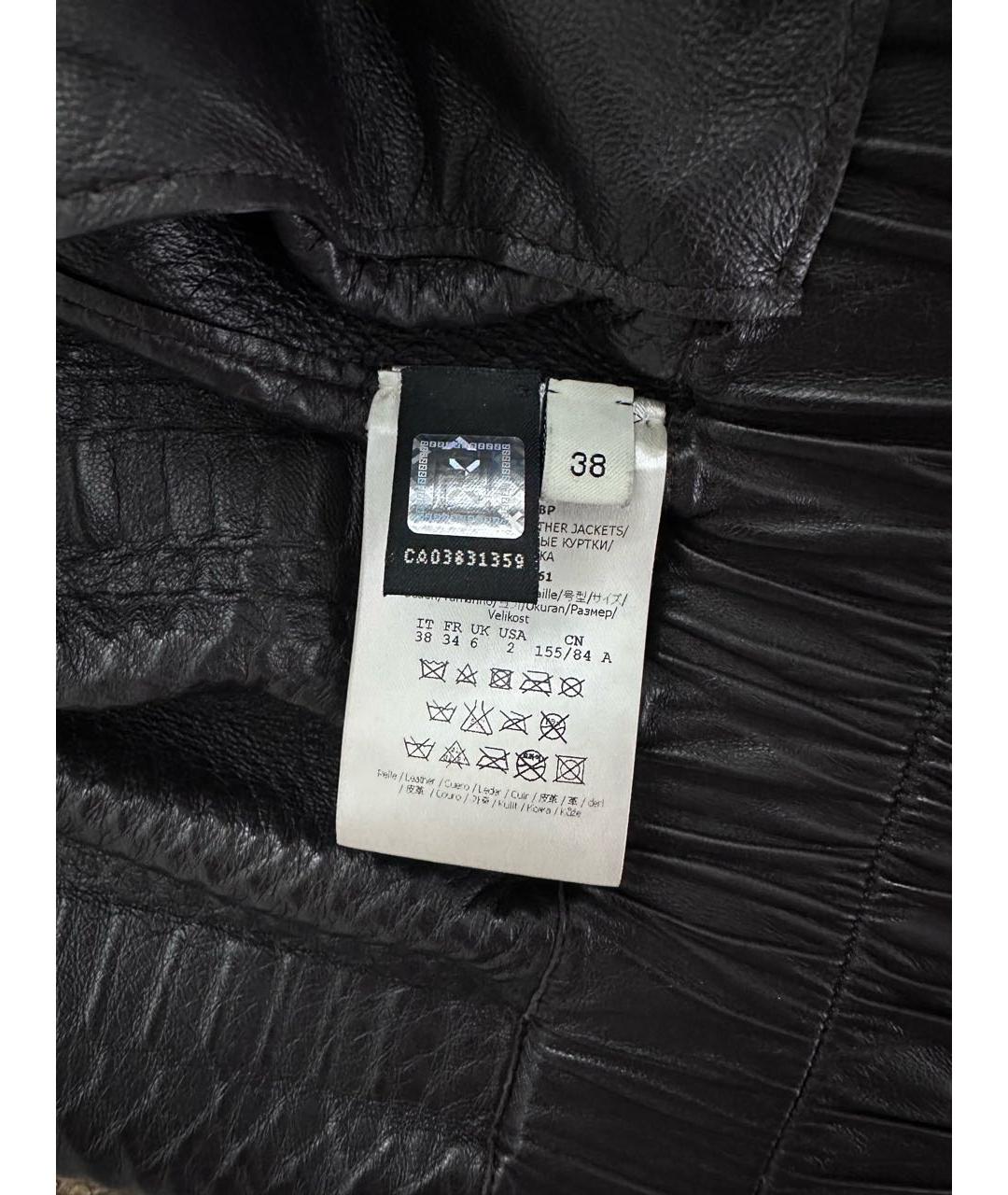 FENDI Бежевый жакет/пиджак из экзотической кожи, фото 6