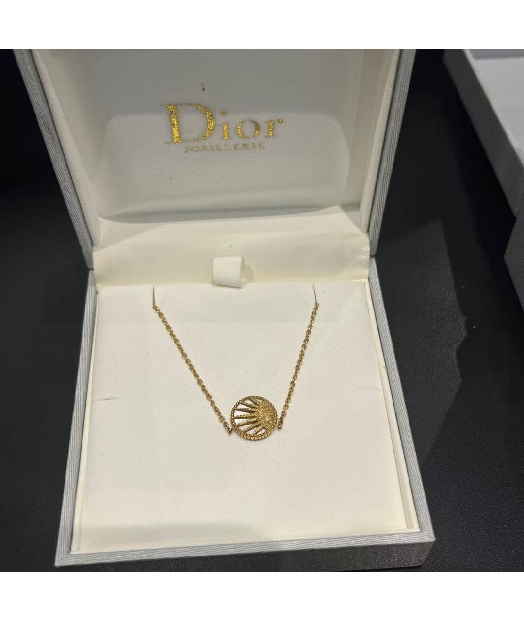 CHRISTIAN DIOR Золотое колье из желтого золота, фото 2