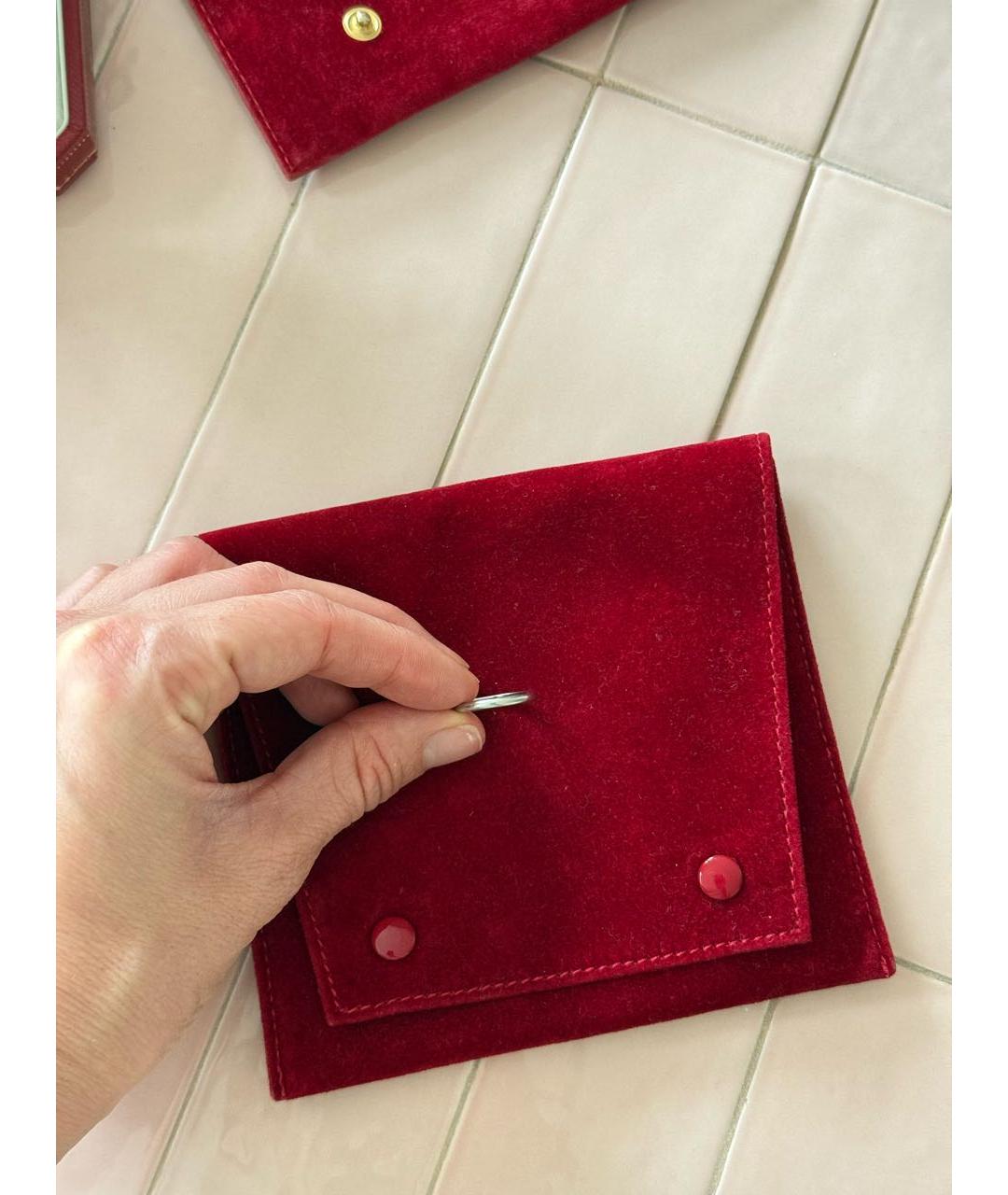 CARTIER Серебряное платиновое кольцо, фото 4