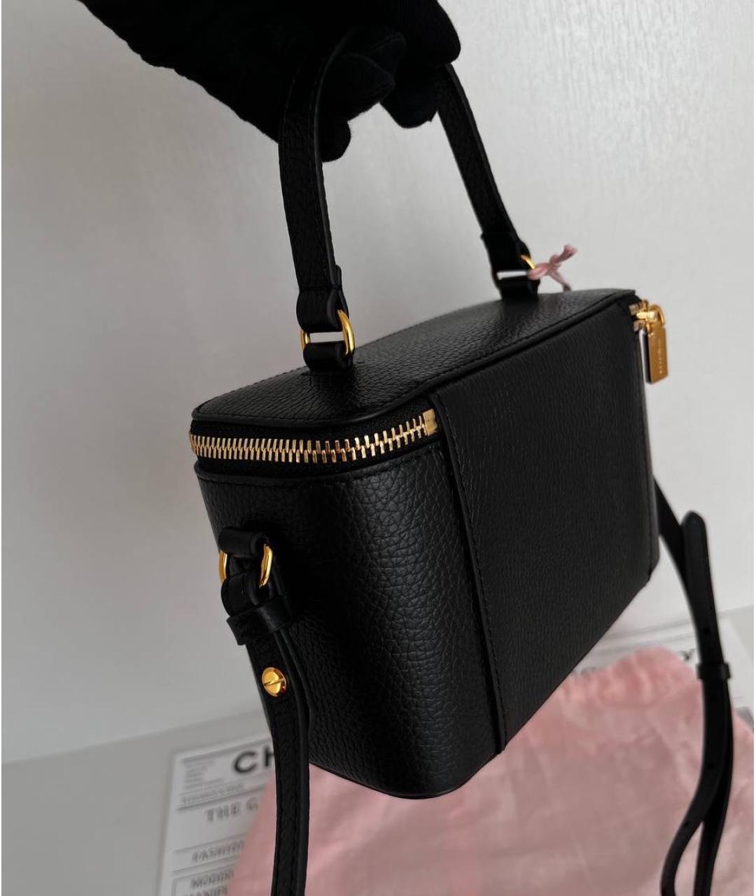 COCCINELLE Черная кожаная сумка через плечо, фото 5