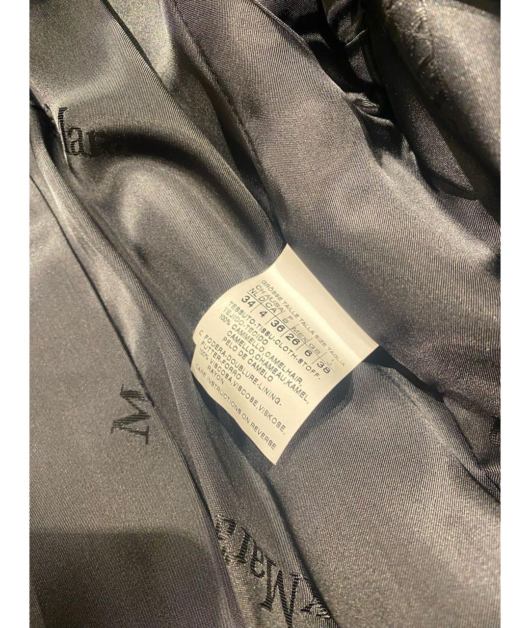 MAX MARA Черное шерстяное пальто, фото 5