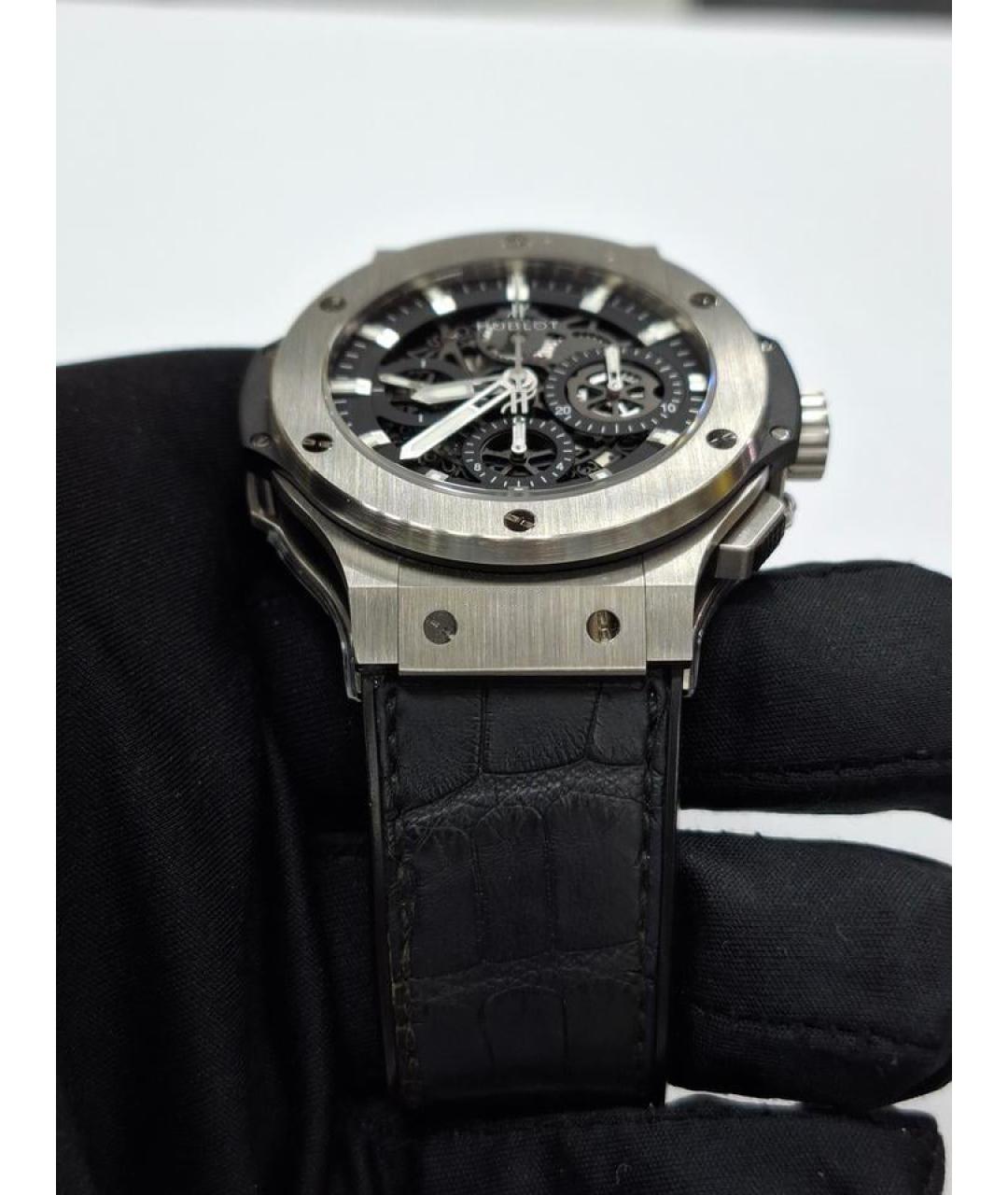 HUBLOT Черные часы, фото 4