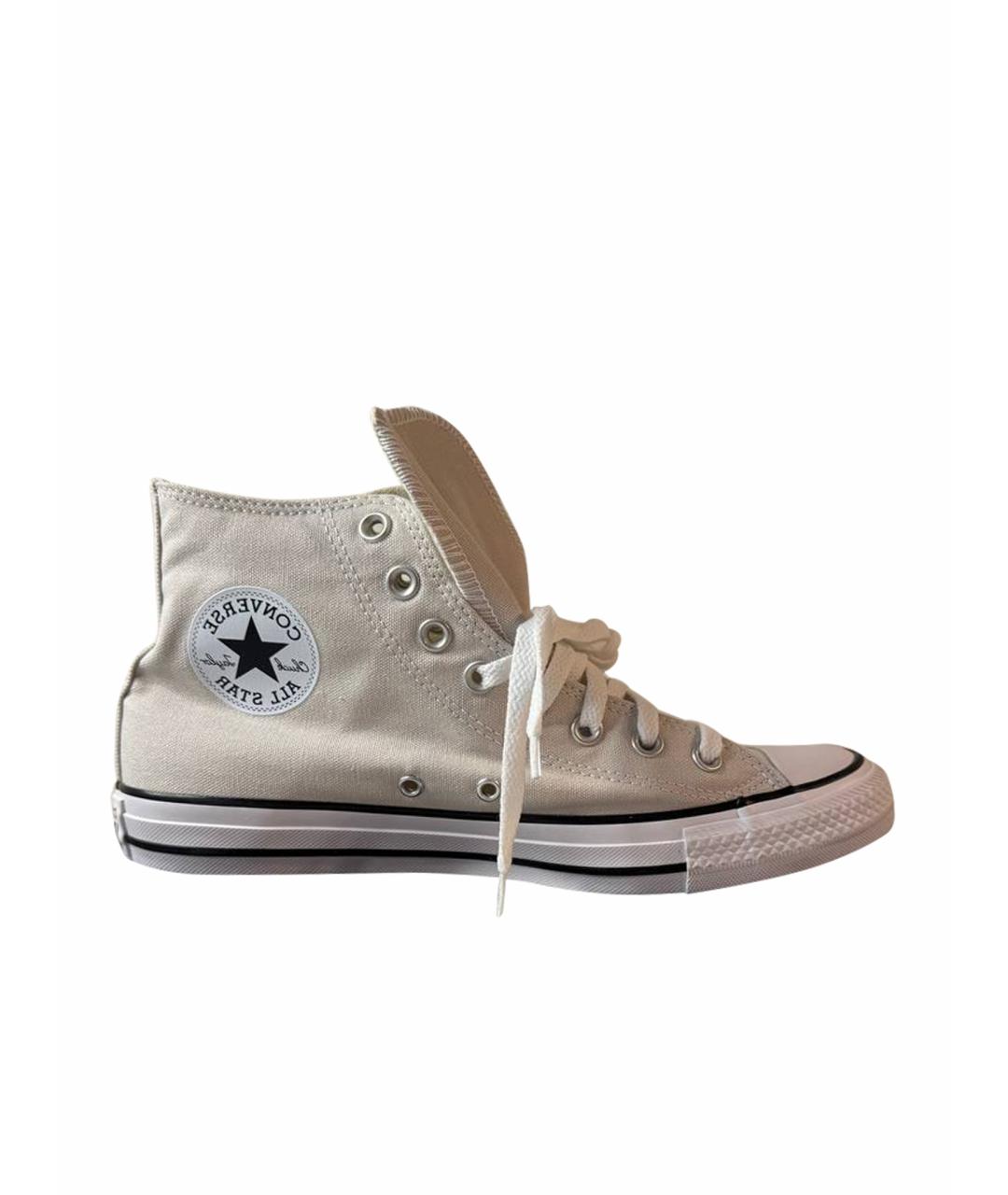 CONVERSE Белые текстильные кеды, фото 1
