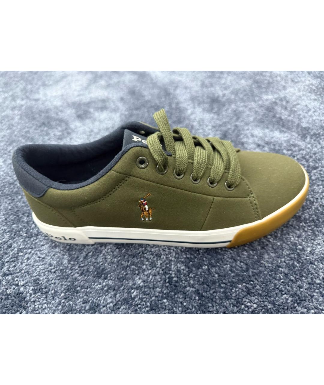 POLO RALPH LAUREN Хаки низкие кроссовки / кеды, фото 6