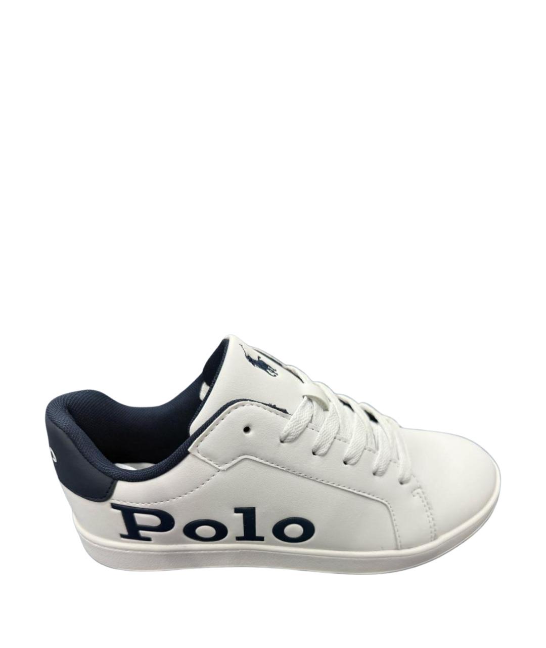 POLO RALPH LAUREN Белые низкие кроссовки / кеды, фото 1