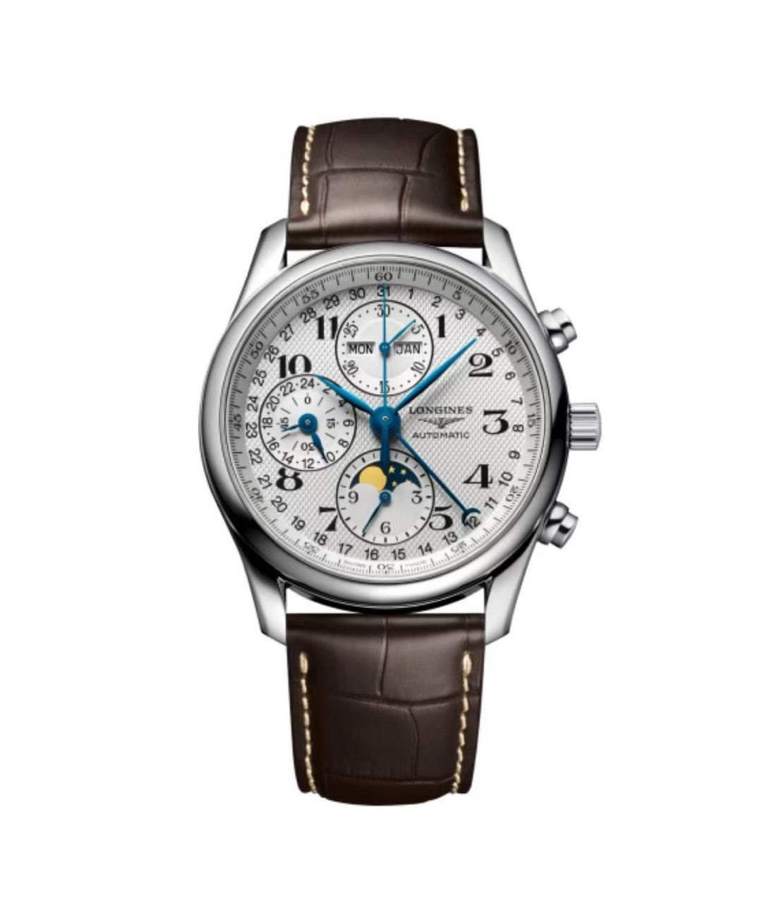 LONGINES Серебряные металлические часы, фото 2