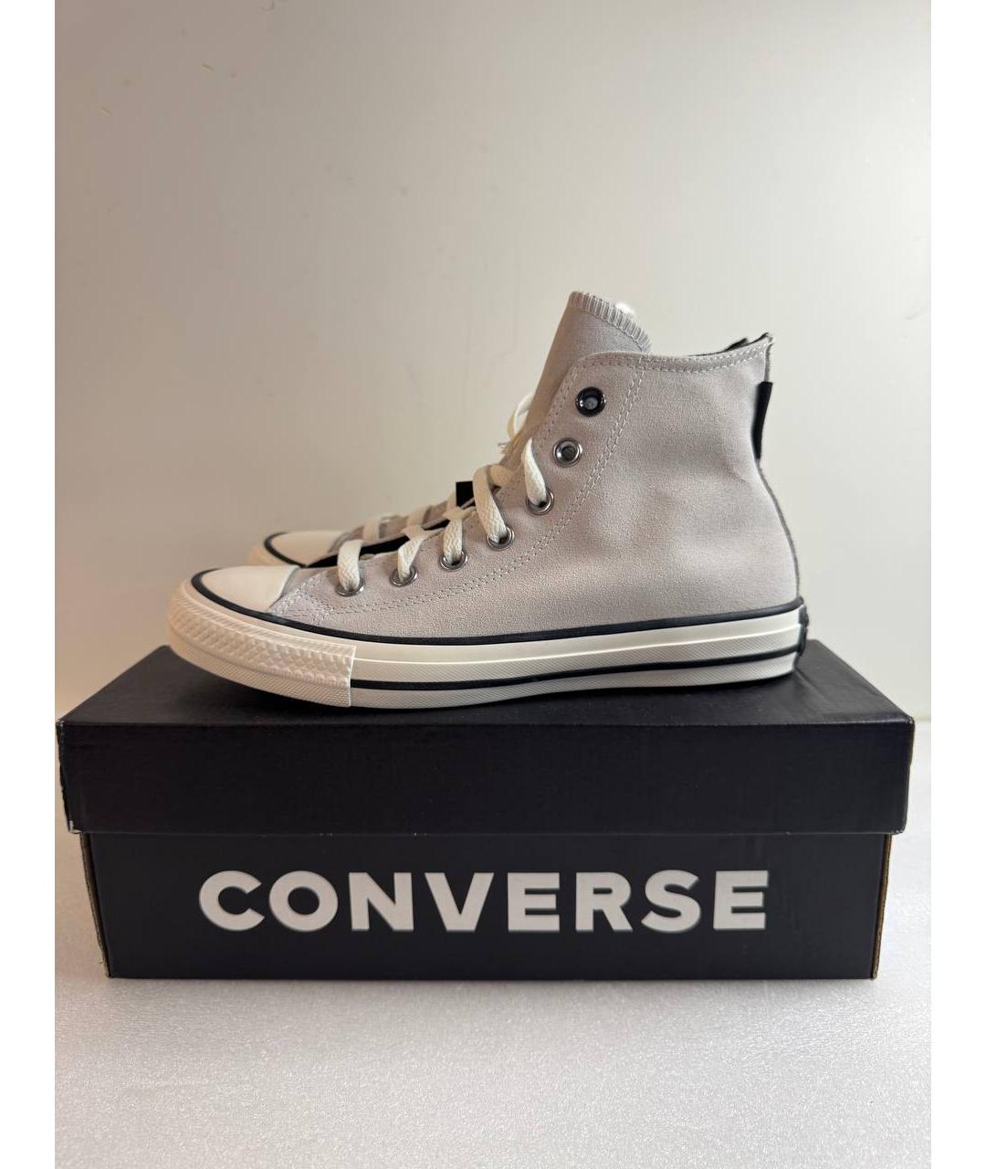 CONVERSE Белые текстильные кеды, фото 7