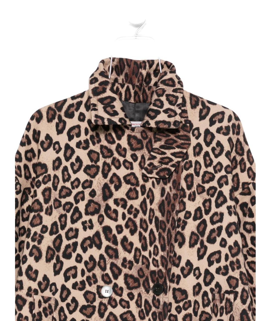 ALBERTO BIANI Коричневая шерстяная куртка, фото 3