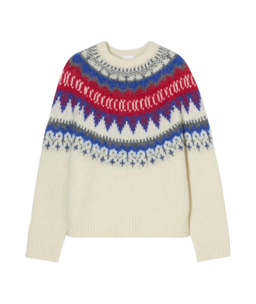 CLOSED Бежевый шерстяной джемпер / свитер, фото 1