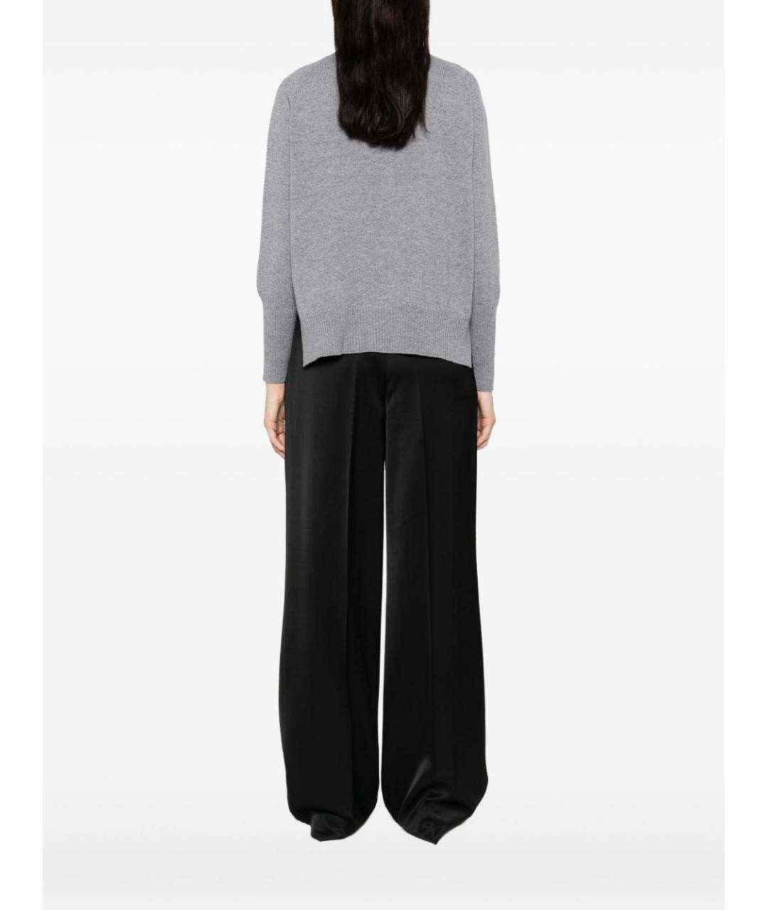 BASE Серый шерстяной джемпер / свитер, фото 2