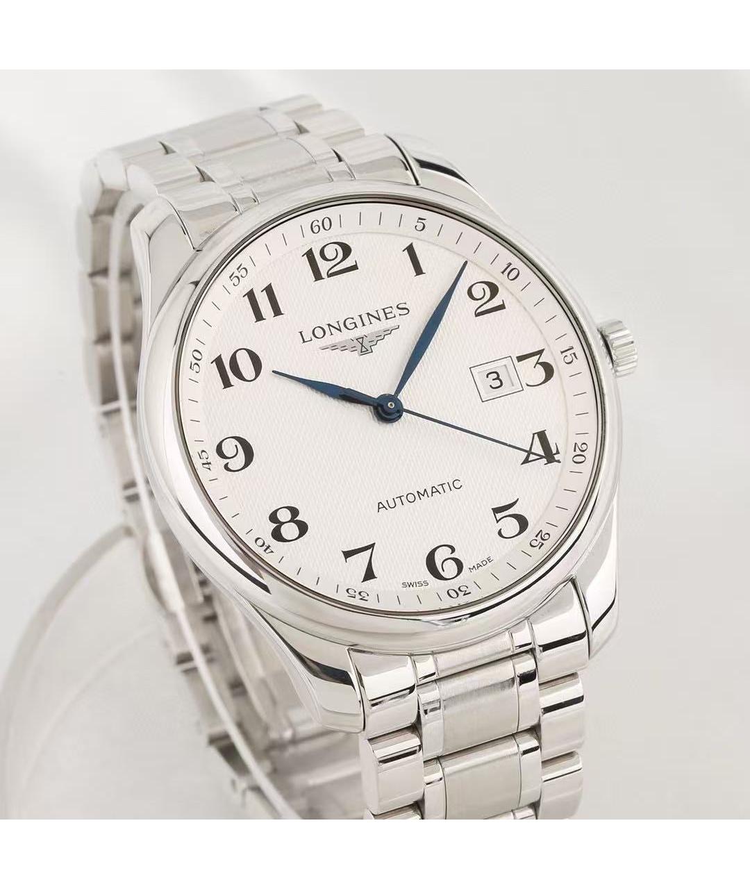 LONGINES Серебряные часы, фото 2