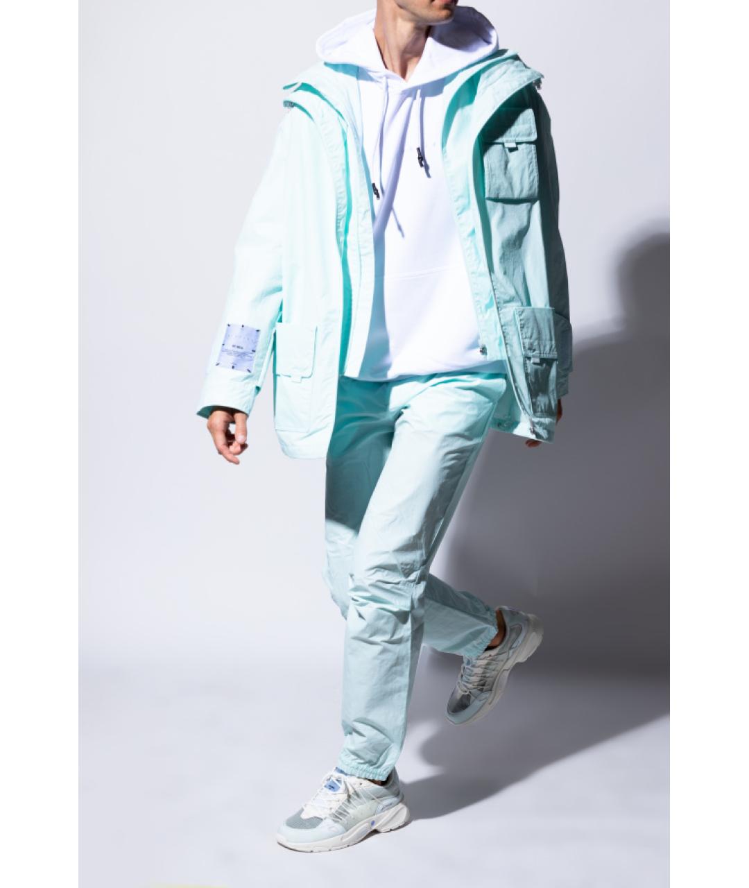 MCQ ALEXANDER MCQUEEN Голубые кроссовки, фото 5