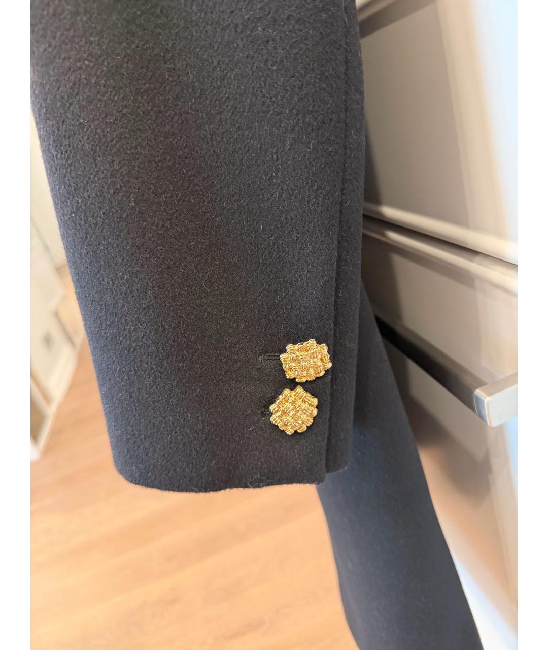 GUCCI Черное шерстяное пальто, фото 2