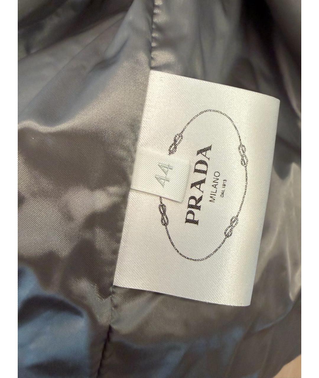 PRADA Серая куртка, фото 4
