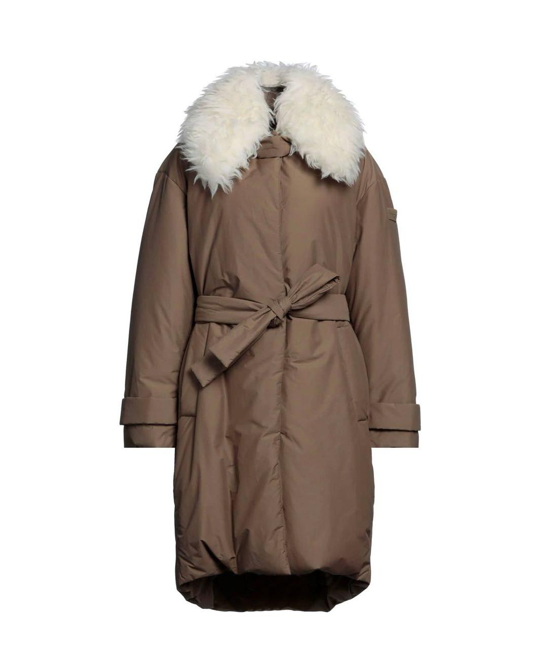 STELLA MCCARTNEY Бежевая синтетическая куртка, фото 8