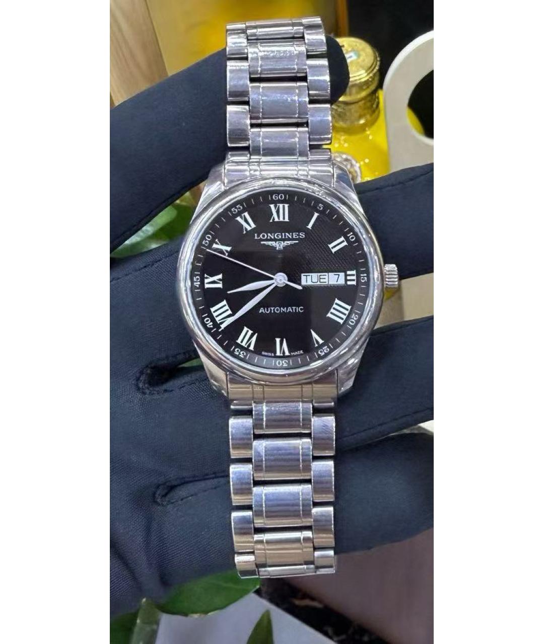 LONGINES Серебряные часы, фото 5