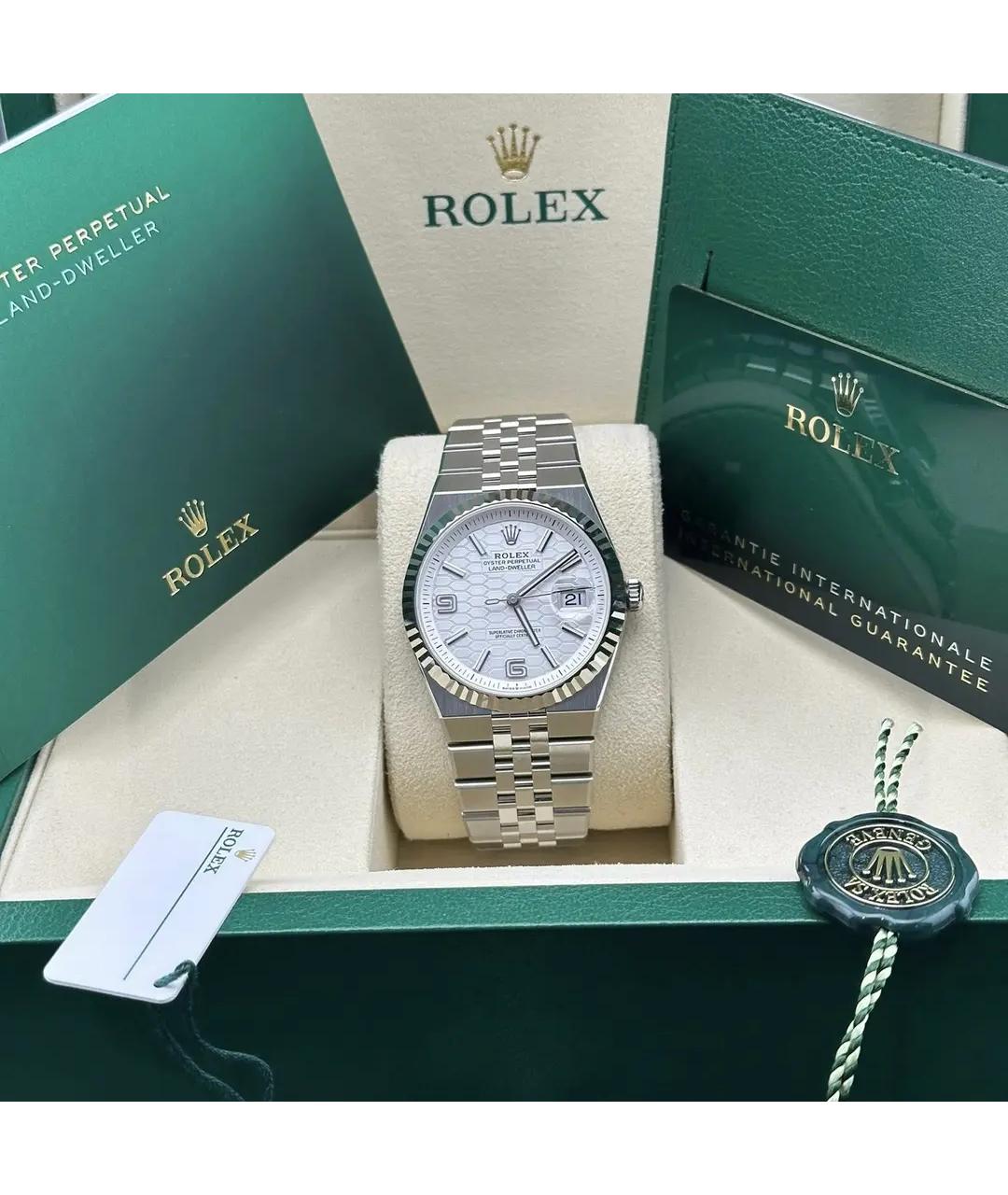 ROLEX Часы из белого золота, фото 2