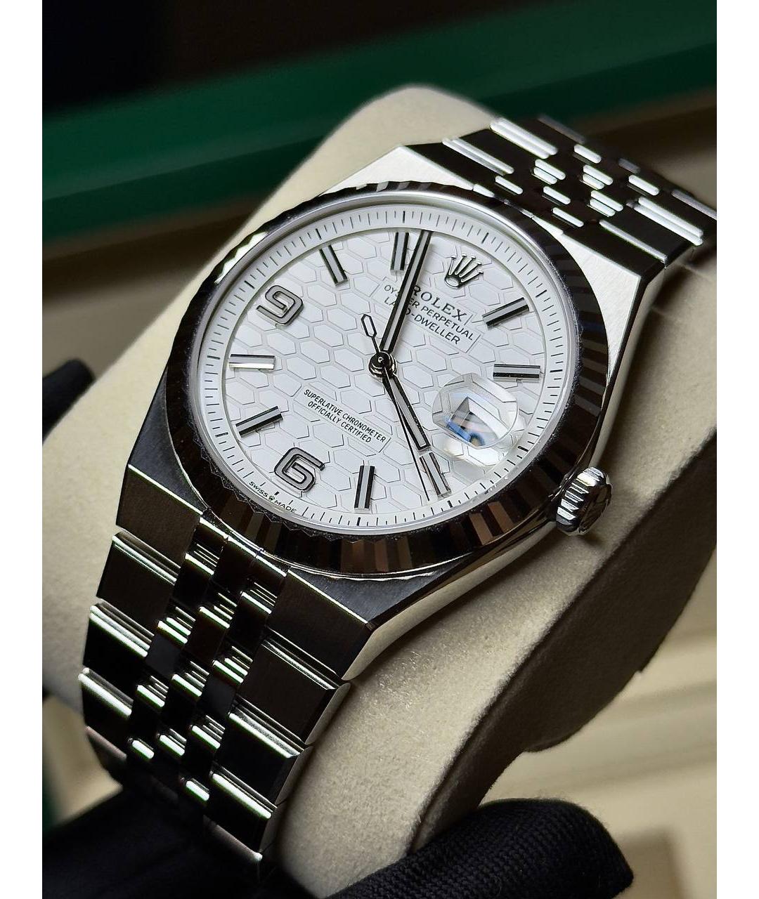 ROLEX Часы из белого золота, фото 4