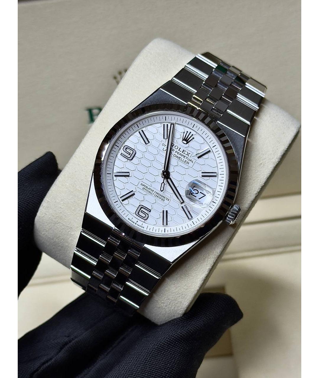 ROLEX Часы из белого золота, фото 3