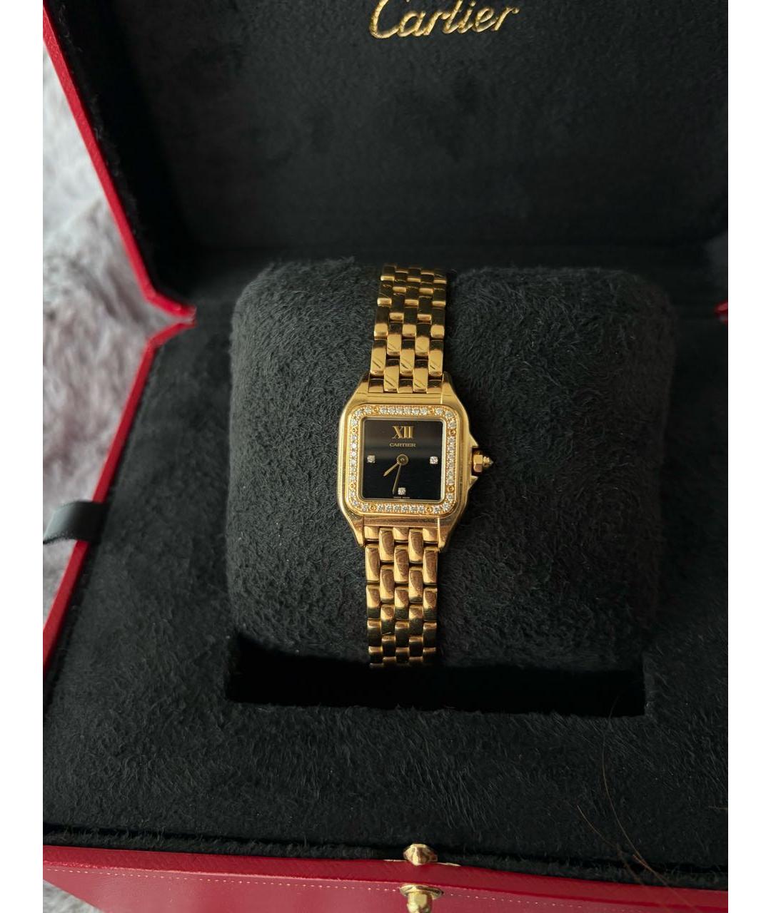 CARTIER Часы из желтого золота, фото 3