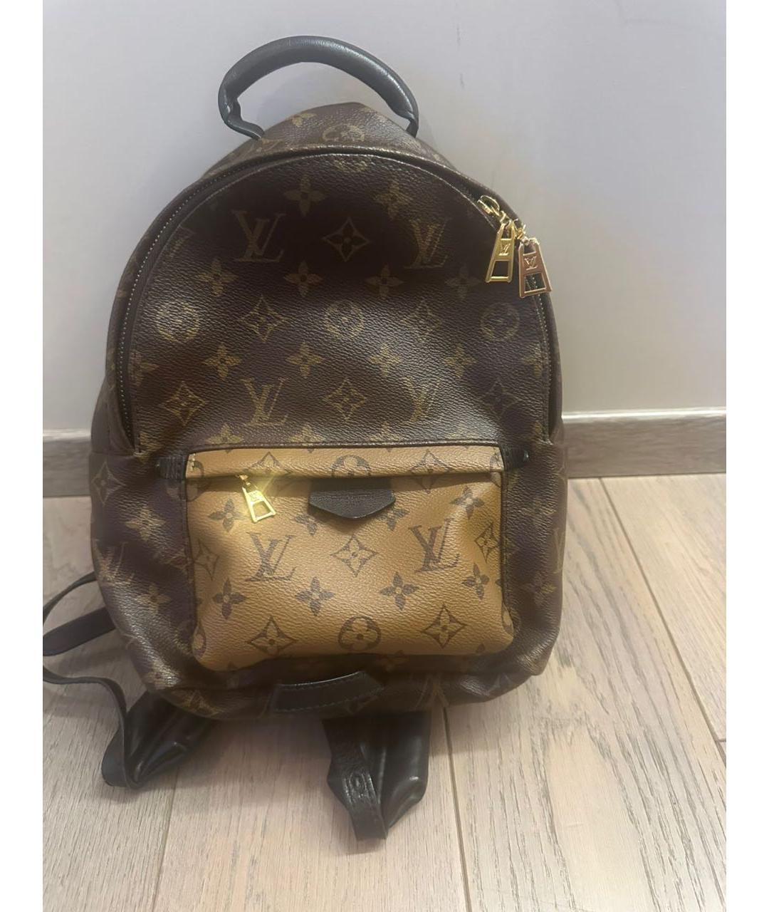 LOUIS VUITTON Кожаный рюкзак, фото 5