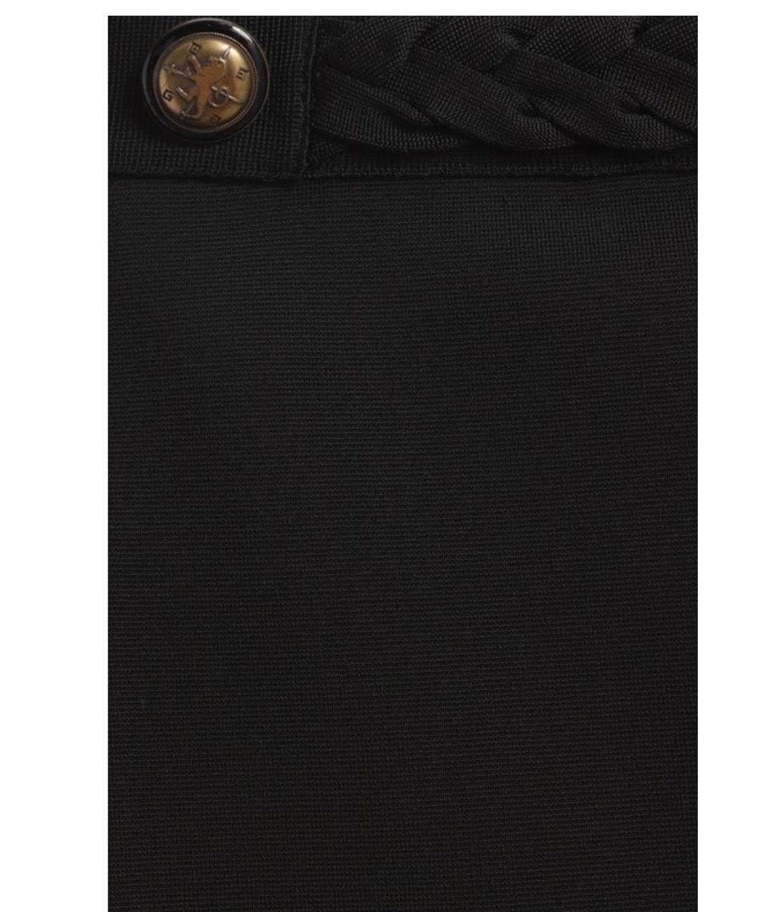 GIVENCHY Черная вискозная юбка мини, фото 3