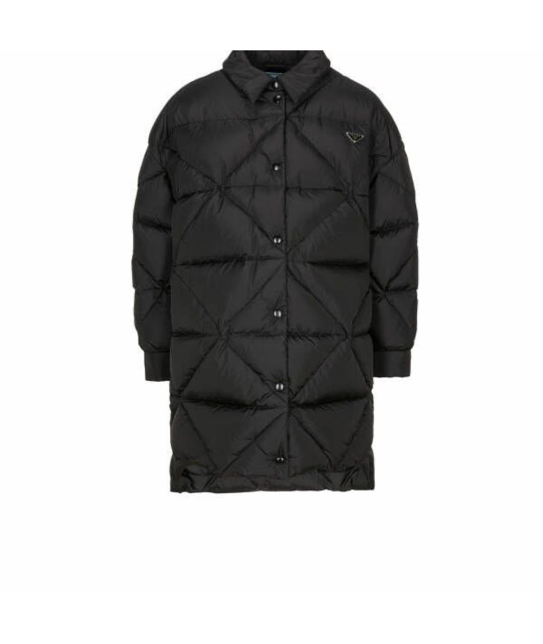 PRADA Черный пуховик, фото 1