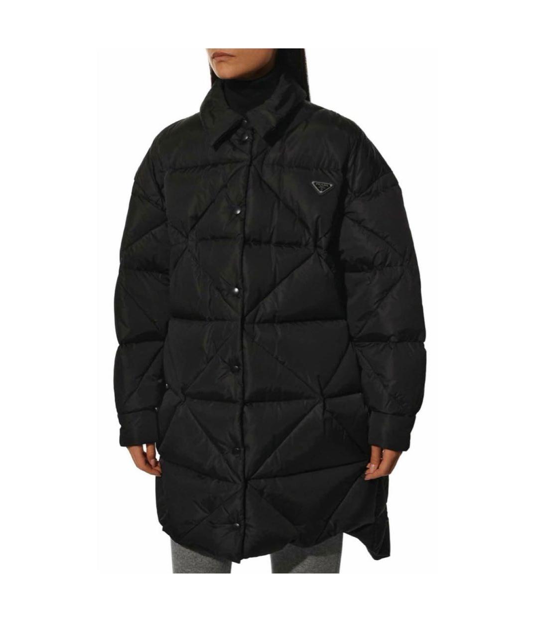 PRADA Черный пуховик, фото 3