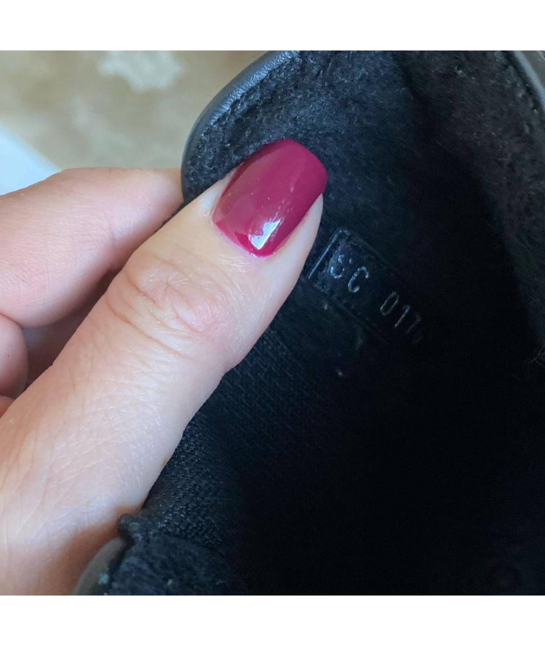 LOUIS VUITTON Черные замшевые ботинки, фото 6