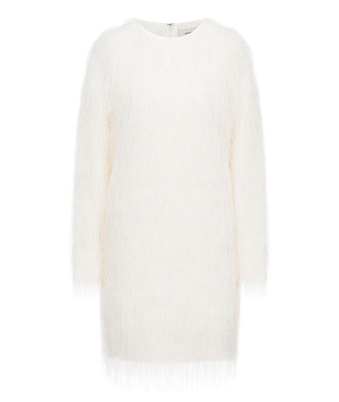 LOULOU DE SAISON Белое полиэстеровое вечернее платье, фото 1